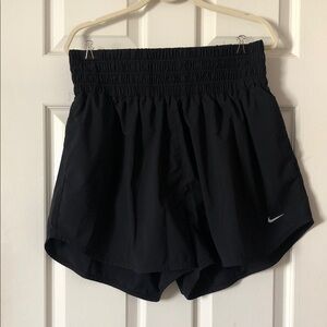 Nike Women's Black High-Waisted Athletic Shorts